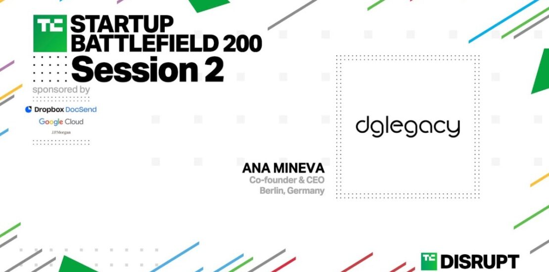 2024 Startup Battlefield Top 20 Finalists: DGLegacy