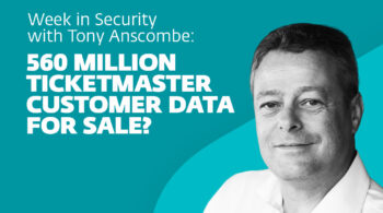 560 million Ticketmaster customer data for sale? – Week in security with Tony Anscombe