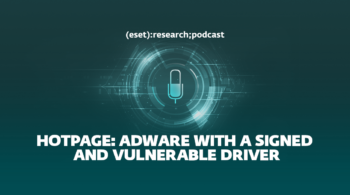 ESET Research Podcast: HotPage